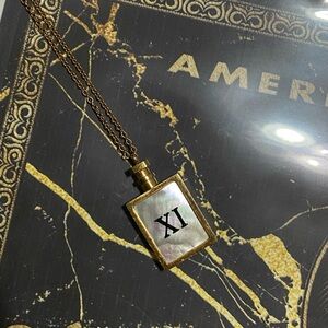 NWT - Stainless Steel Gold Necklace